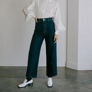 Shaina Mote Indigo Utility Pant